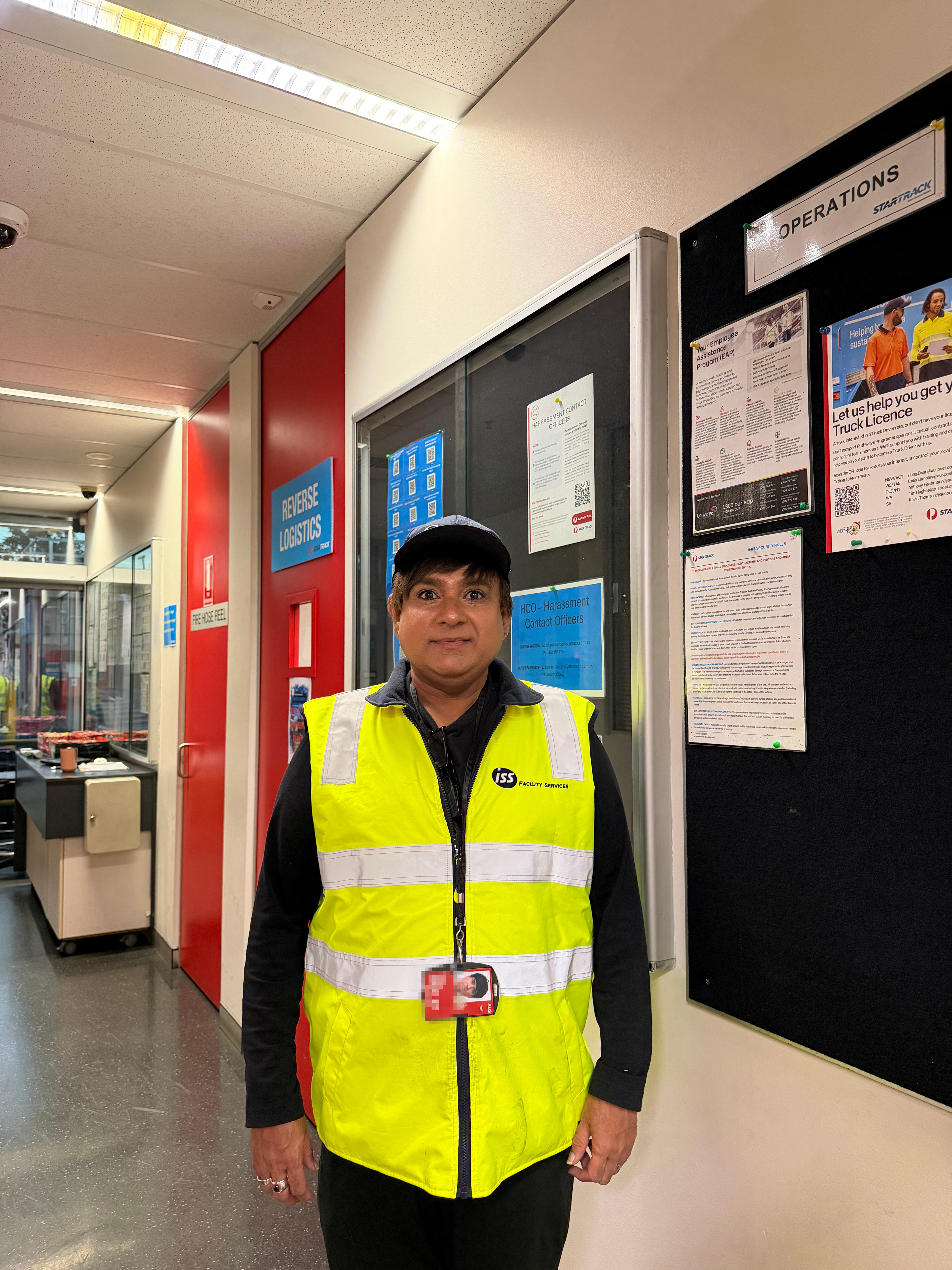 Refugee with disability from Pakistan finds 'dream job' at Sydney airport