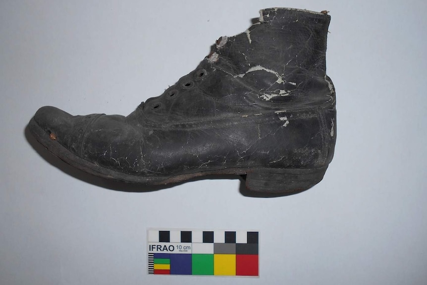 Shoe found at Surry Hills Children's Court