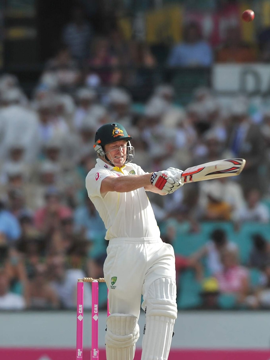 George Bailey pulls at the SCG