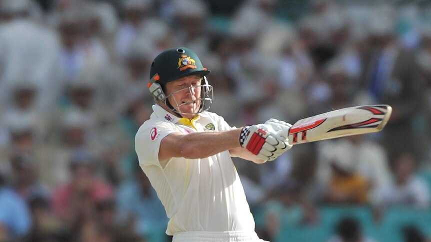 George Bailey pulls at the SCG