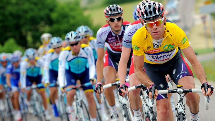 Natural favourite: Cadel Evans finished runner-up in the Dauphine in 2007, 2008 and 2009.