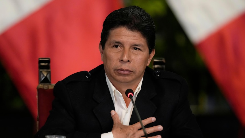 Peru’s congress impeaches President Pedro Castillo promotes vice-president – ABC News
