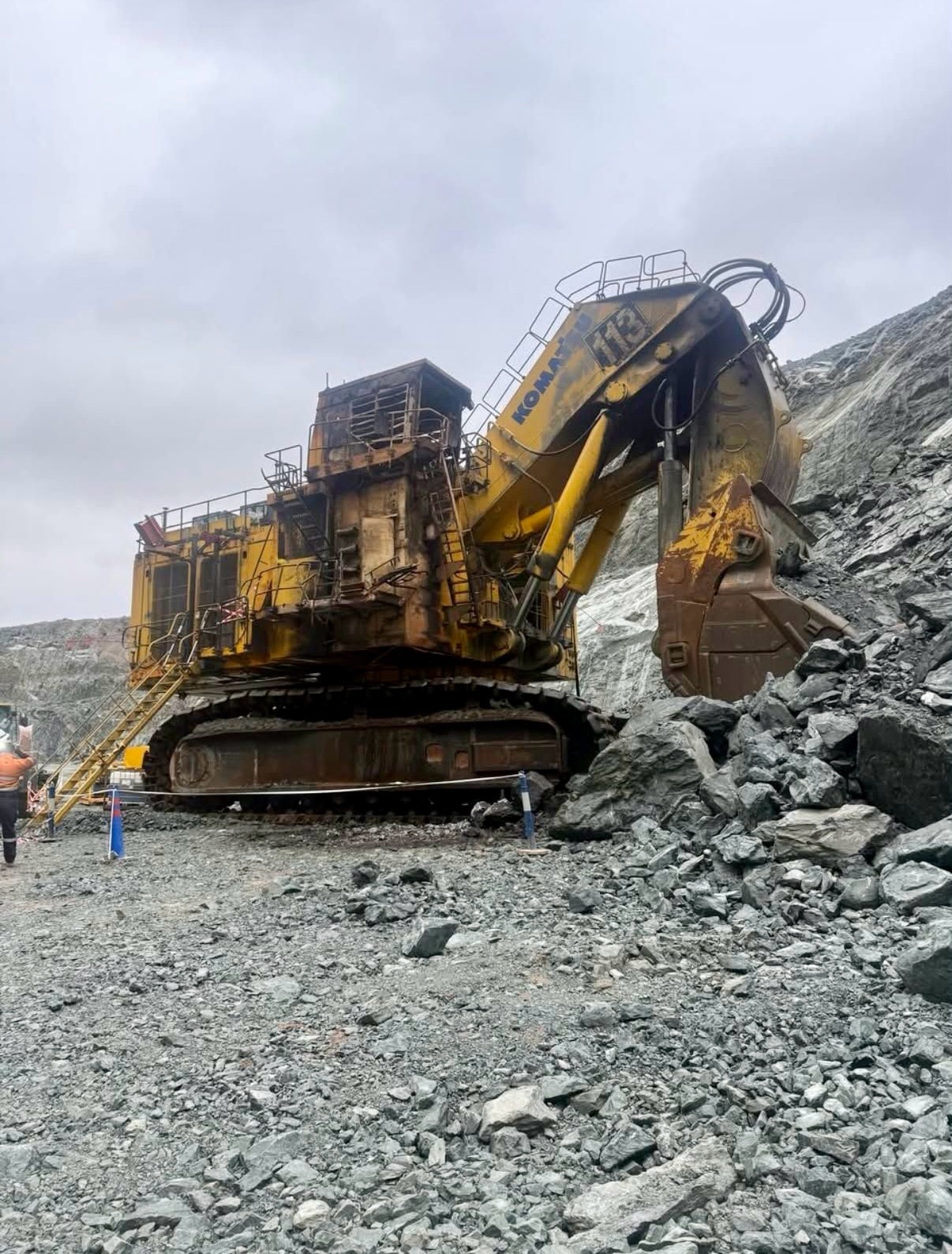 WorkSafe investigates shovel fire at Kalgoorlie Super Pit