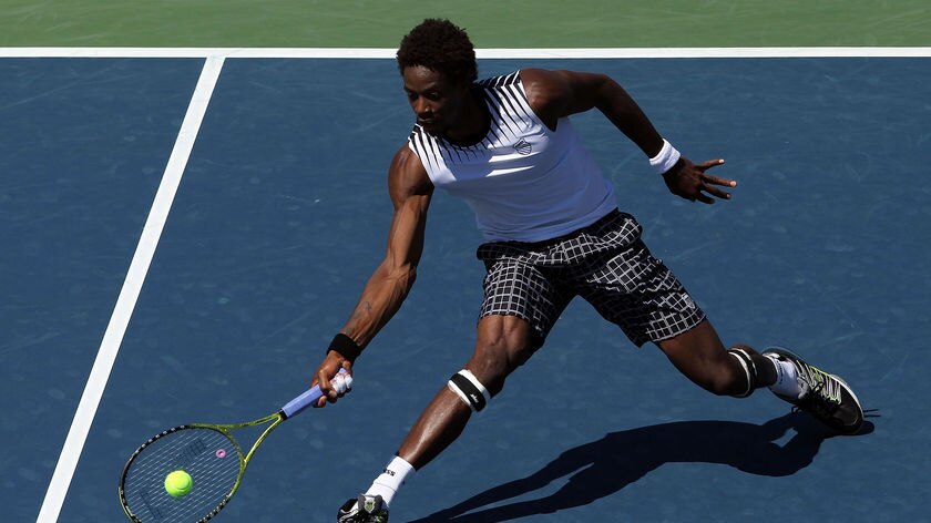 Leading the way: French star Gael Monfils (file photo).