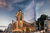 An artist's impression of the approved development of the Forum Theatre in Melbourne.