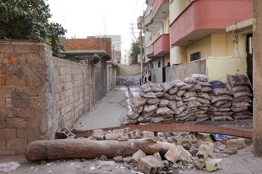 Barricades in Cizre