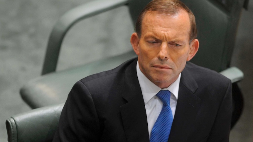 Will Tony Abbott try to step in to protect a weak minister?