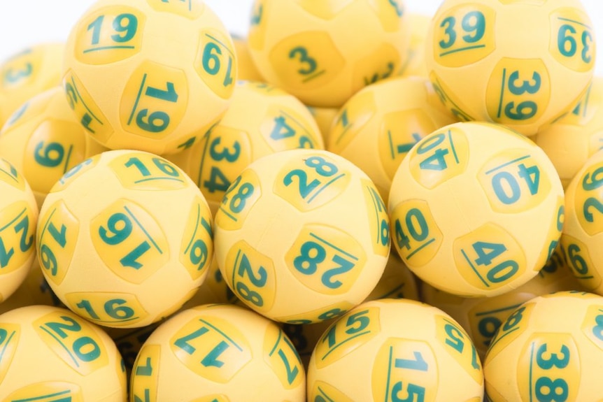 Lottery balls.