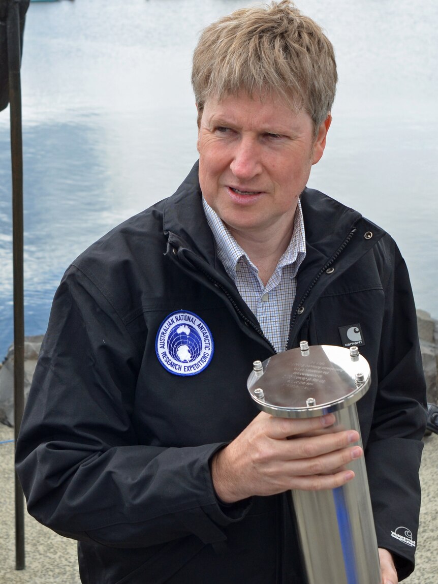 A delivery of  a time capsule will help mark 100 years since Sir Douglas Maswon's expedition.