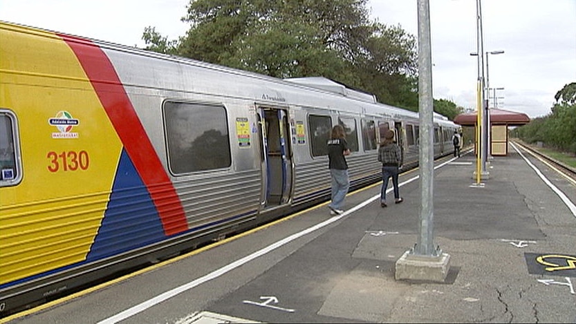 train at station