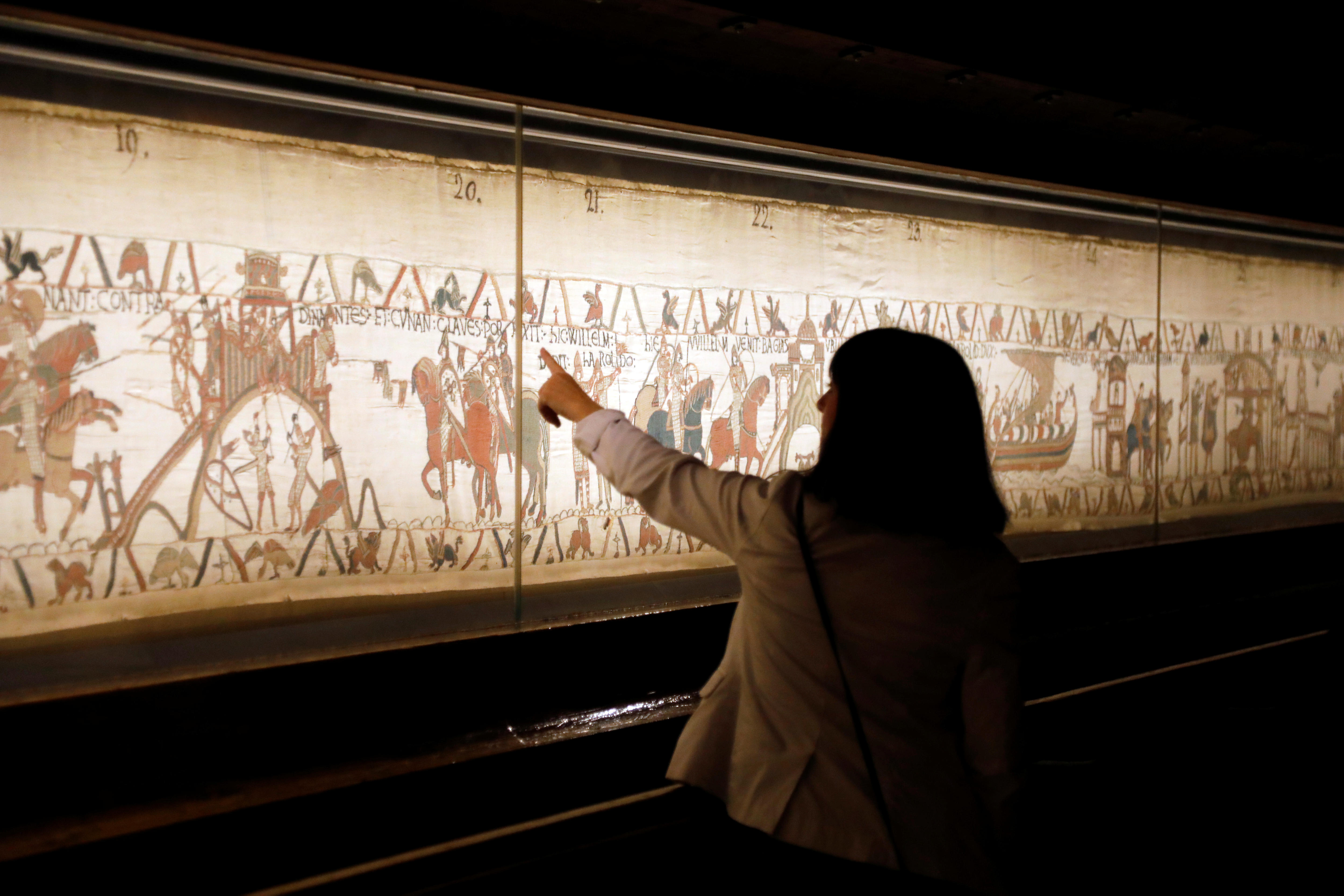 Bayeaux Tapestry will be on public display from tomorrow