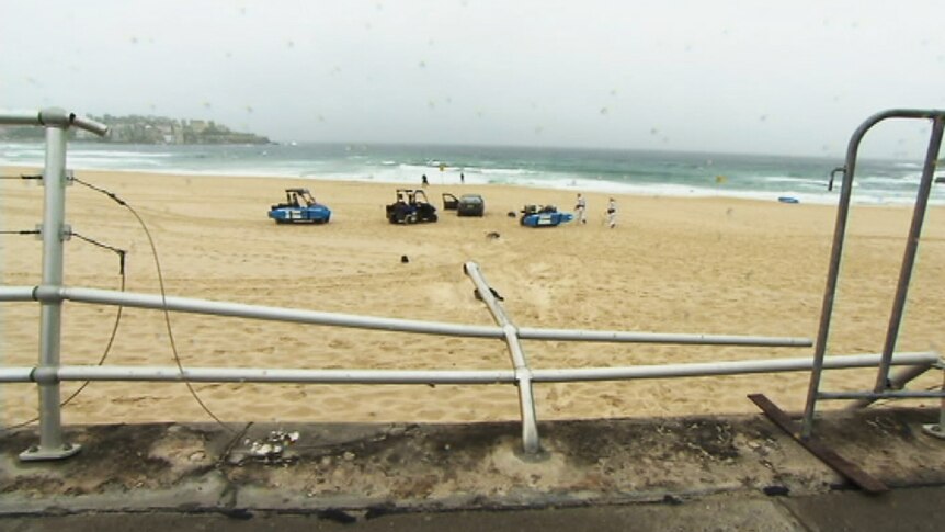 Bondi car on beach