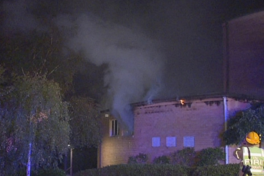 The fire at St Mary's is the third suspicious blaze at Catholic churches in as many days.