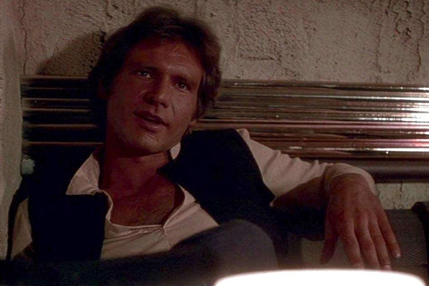 Harrison Ford as Han Solo  in Star Wars (1977)