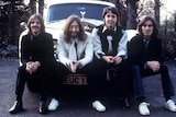 The Beatles during a photo session in Twickenham, 9 April 1969