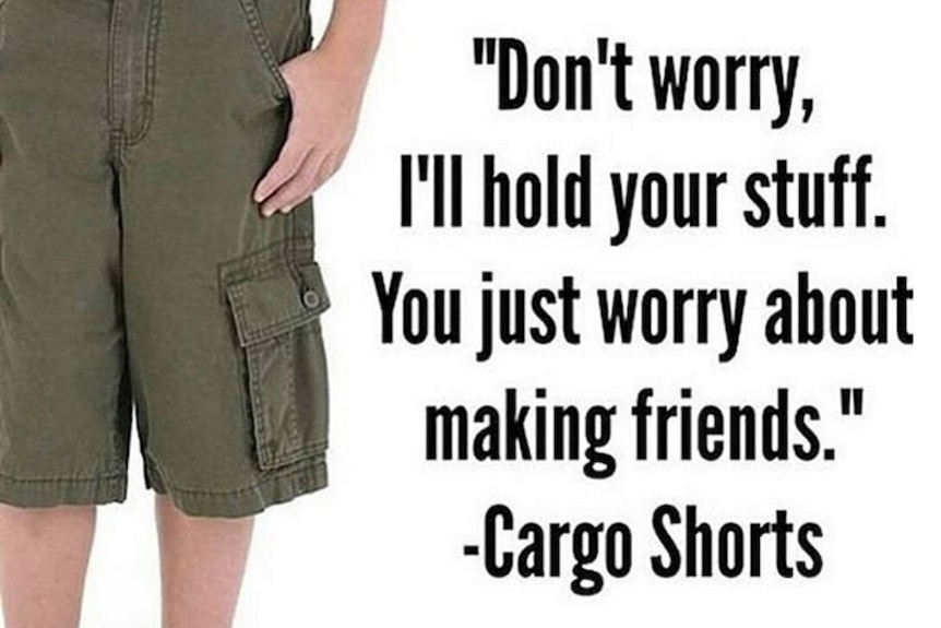Cargo shorts meme