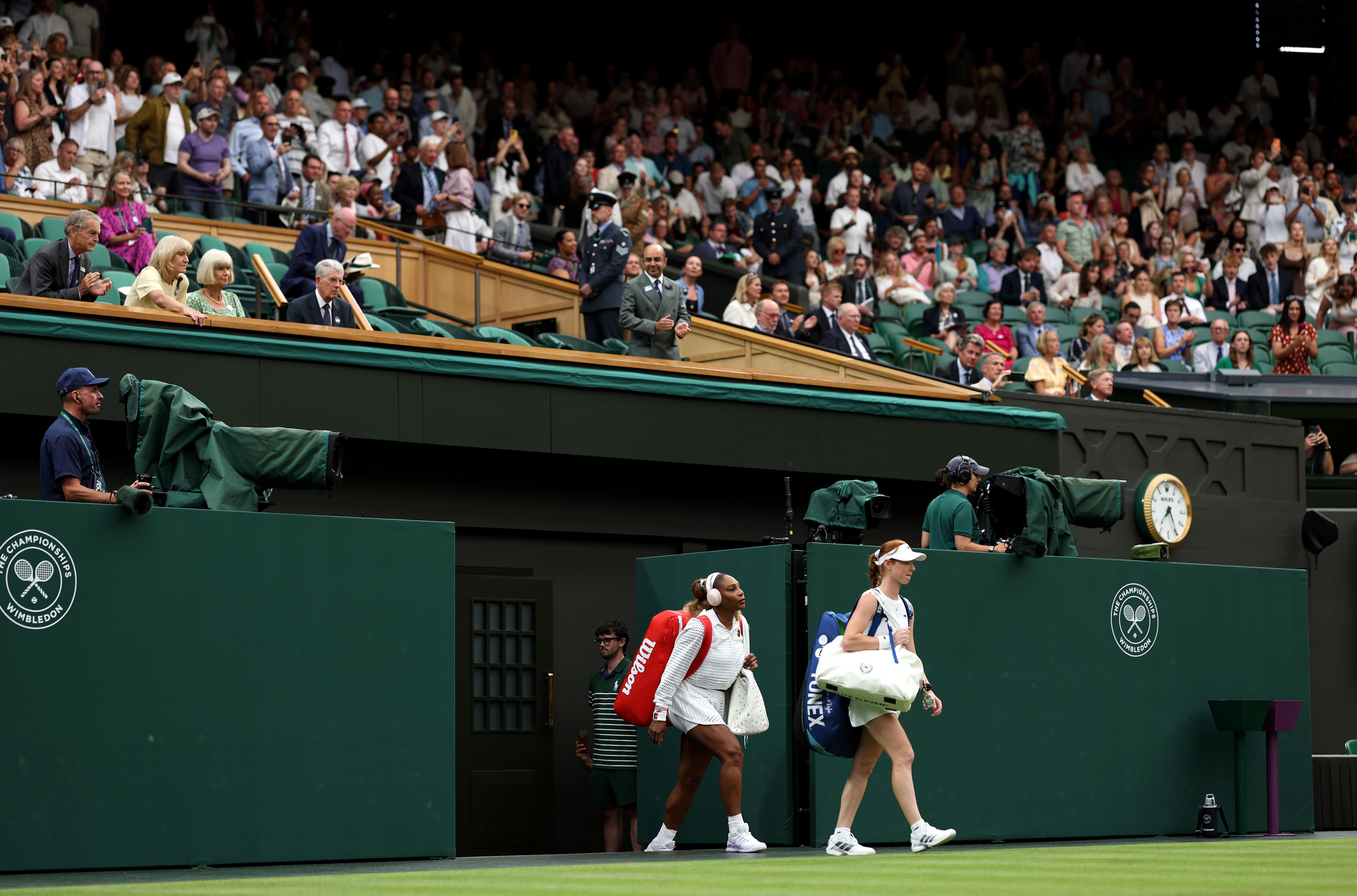 Maya Joint's 'craziest moment' and a pleasant surprise on centre court