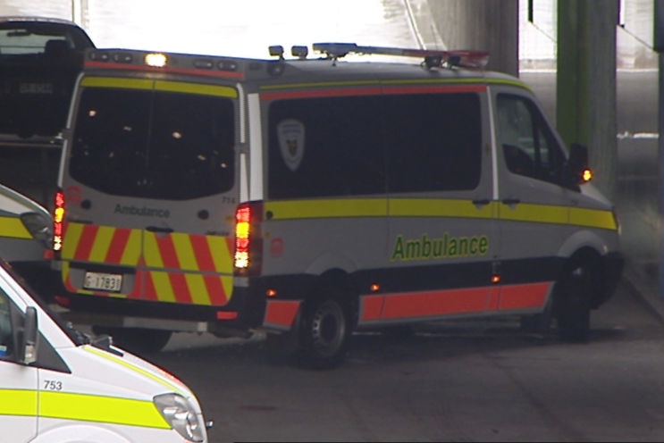 Tasmanian ambulances ramping at Royal Hobart Hospital