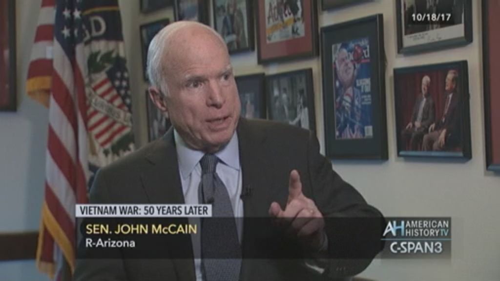 Donald Trump John Mccain Declines To Call Him A Draft Dodger After Slamming Bone Spurs Deferment Abc News