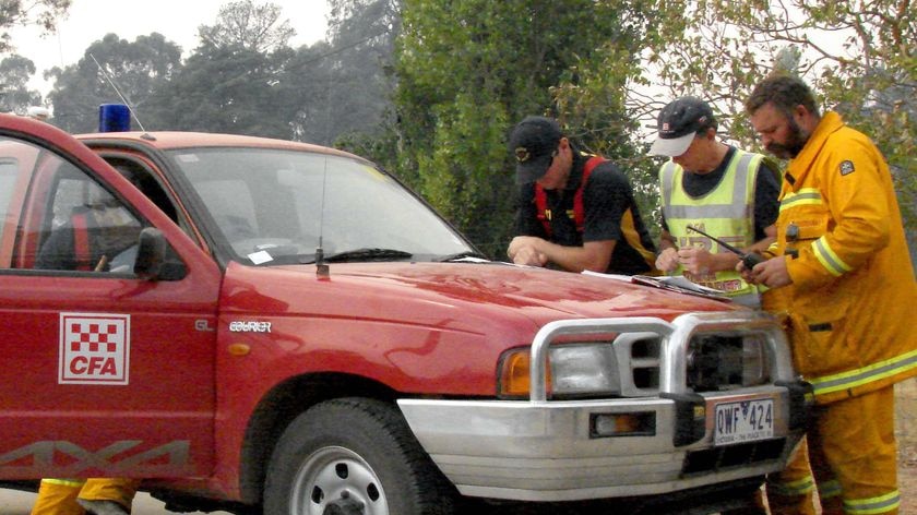 Lieutenant David Glass (far right) says he was pushed to his professional limit.