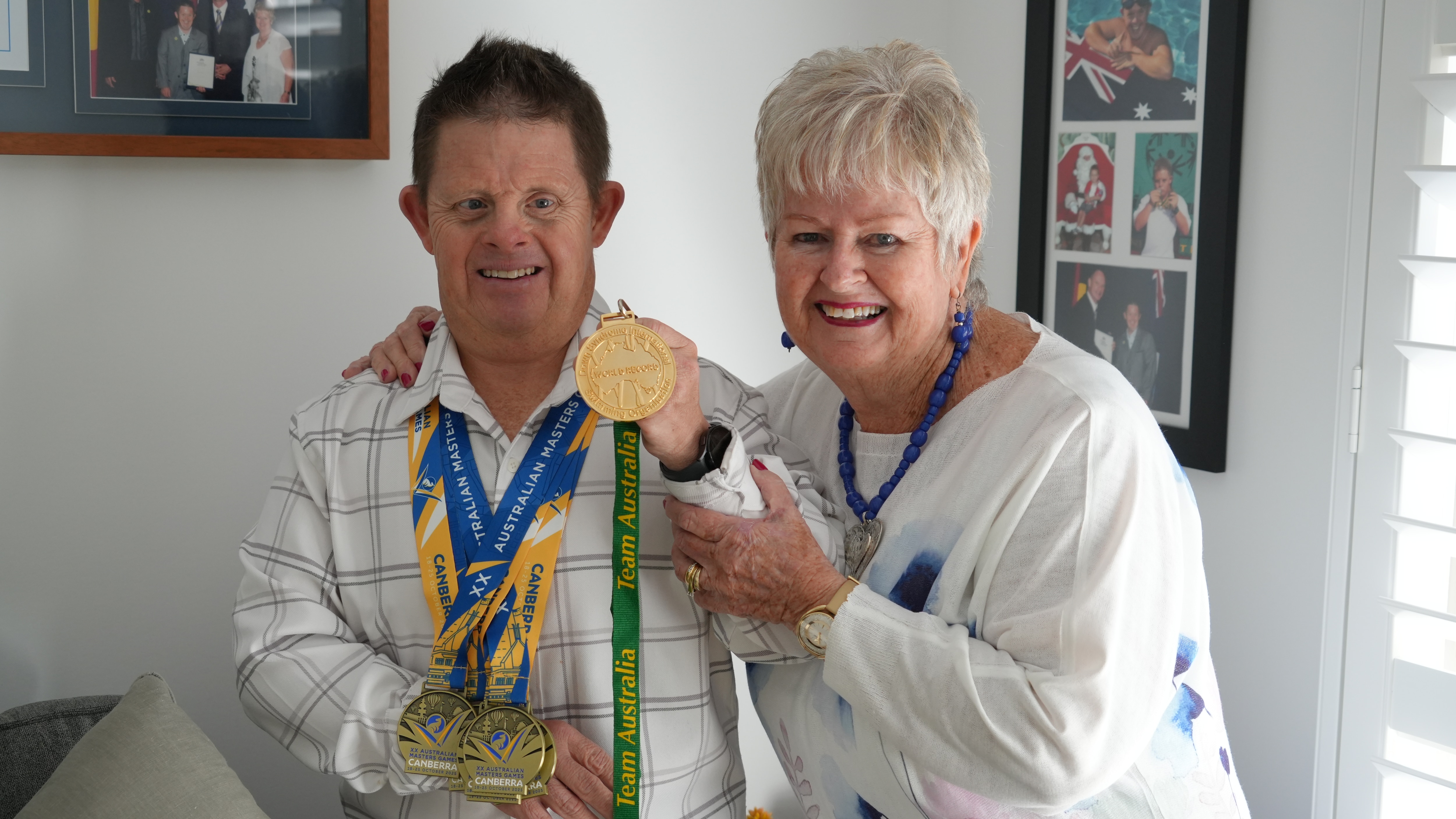 Sunshine Coast legend honoured for service through swimming