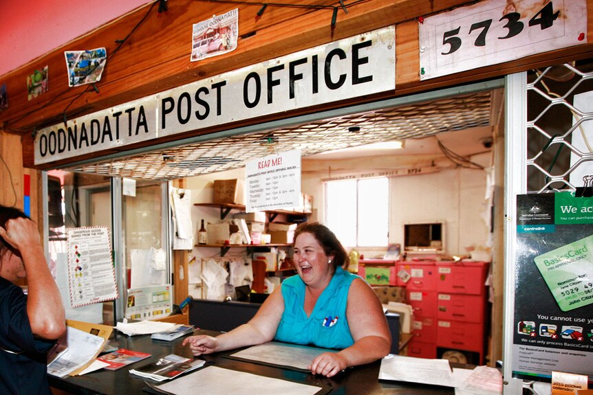 Inside the Pink Roadhouse in Oodnadatta in outback SA.