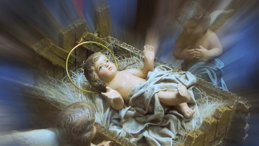Baby Jesus statue