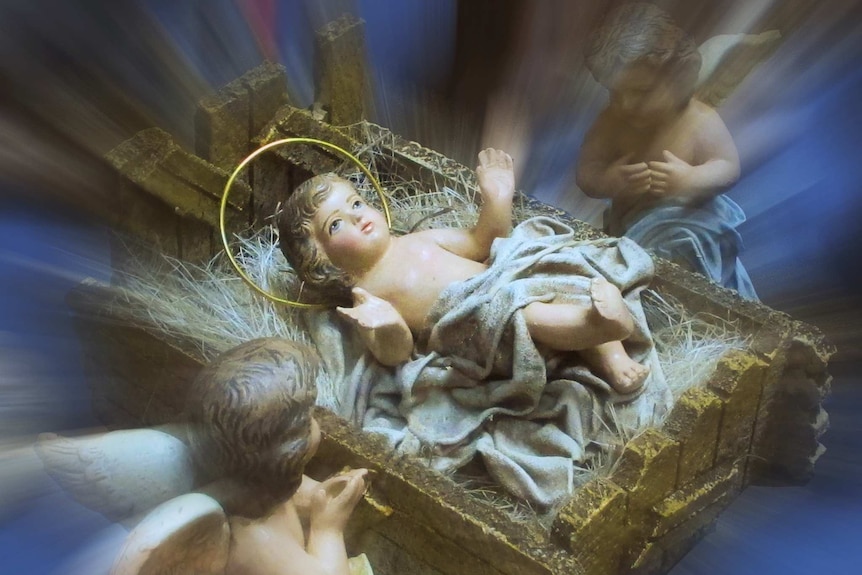 Baby Jesus statue