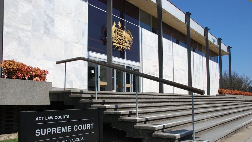 The man was sentenced to two years jail in the ACT Supreme Court.