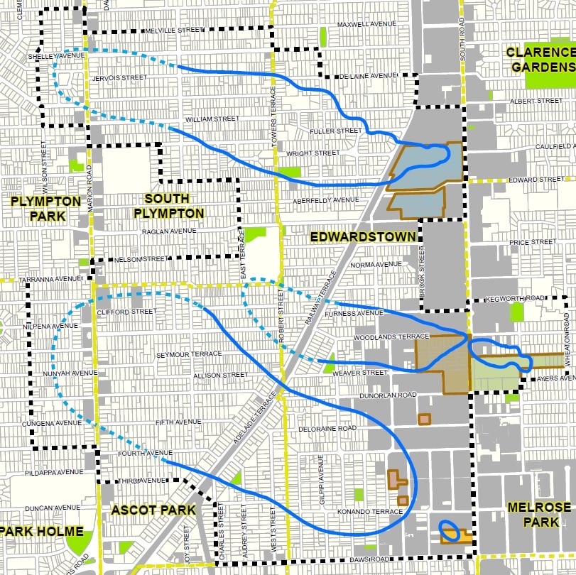 A map shows boundaries of the groundwater investigation area.