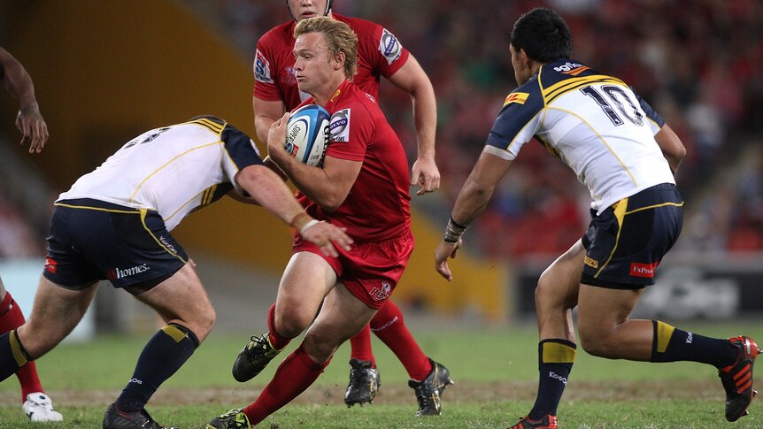 Sam Lane will switch the red of Queensland to the blue of the Waratahs in 2013