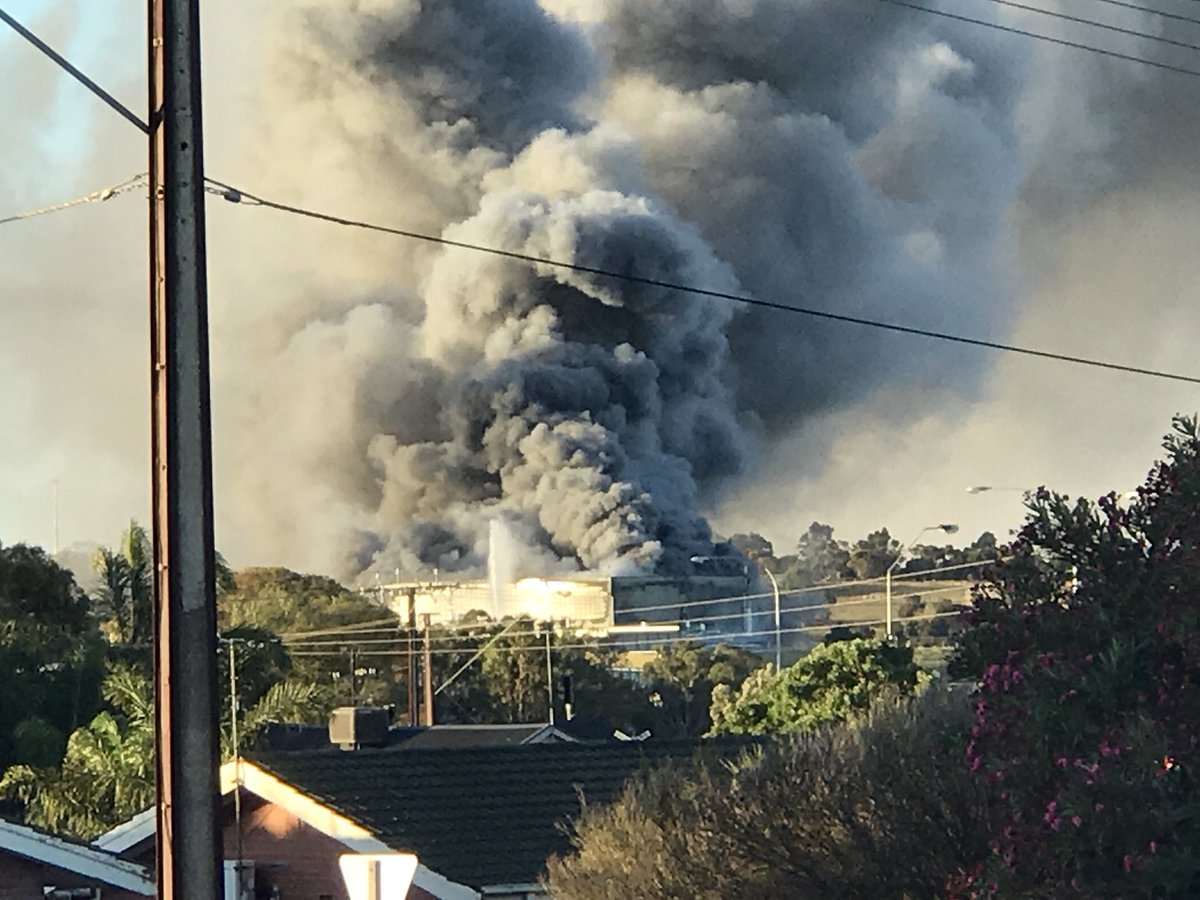 Fire Engulfs Thomas Foods International Abattoir Near Murray Bridge ...