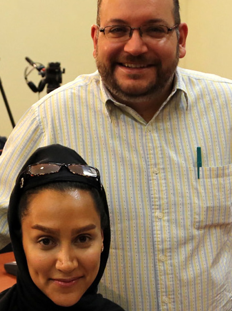 Jason Rezaian and his wife Yeganeh Saleh