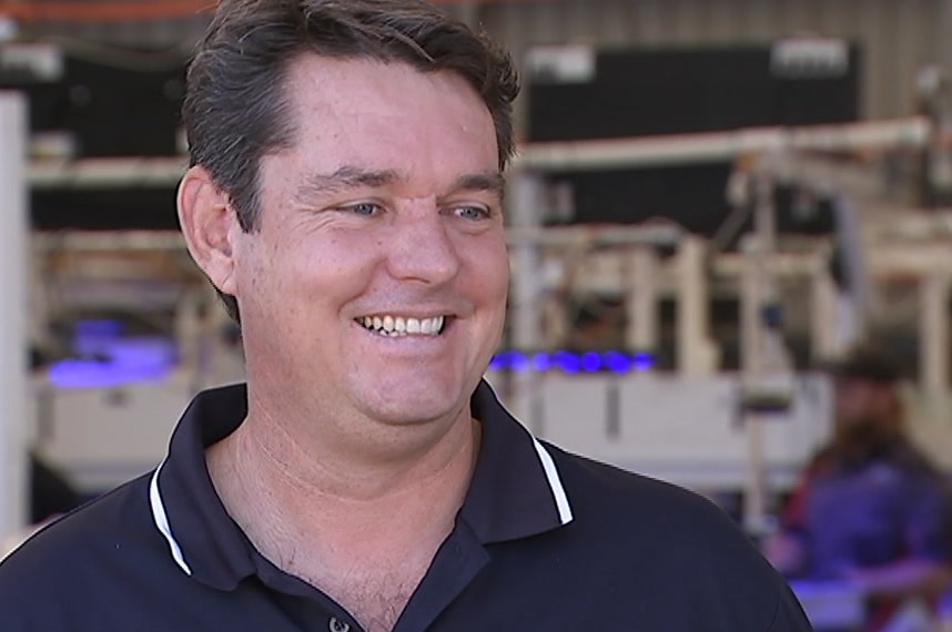 A portrait of Daniel Kimberley, the owner the only coral export business in the Northern Territory.