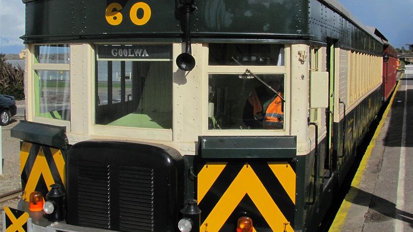 Brill railcar 60 at Goolwa