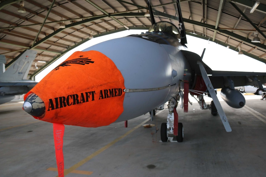 Super Hornet at RAAF Base Darwin