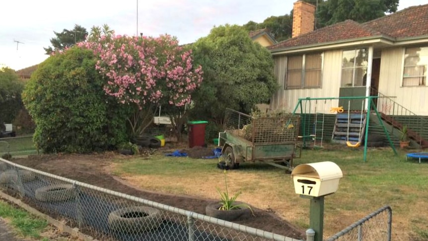 Ackroyd family's garden after overhaul