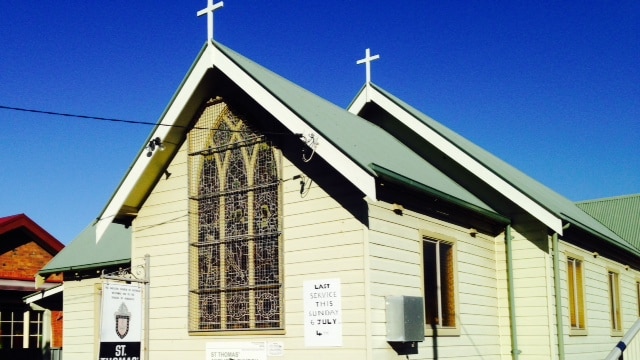 The St Thomas Anglican church at Carrington set to be sold.