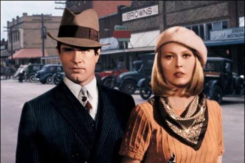 Bonnie and Clyde from the 1967 movie.