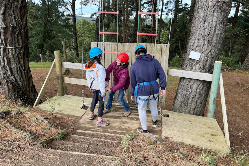 Imelda Cathomen at Allambee Camp.