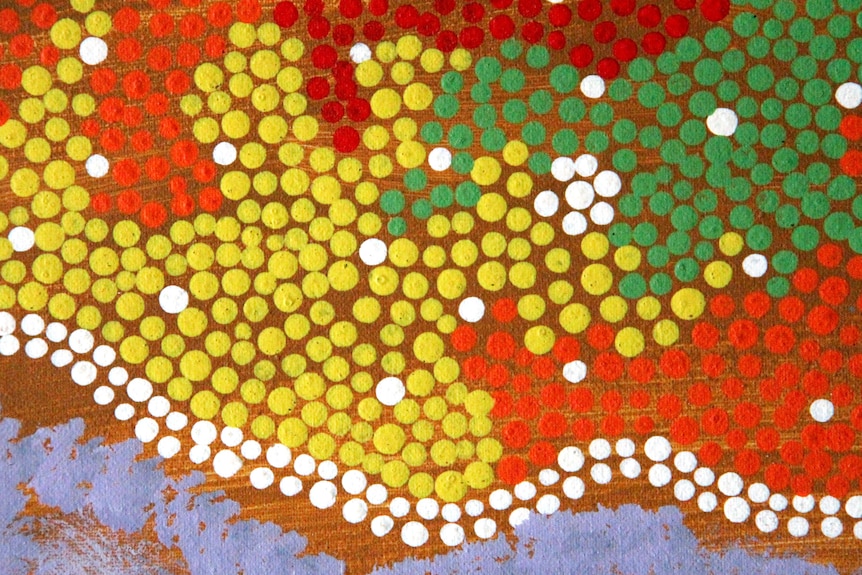 Aboriginal artwork.