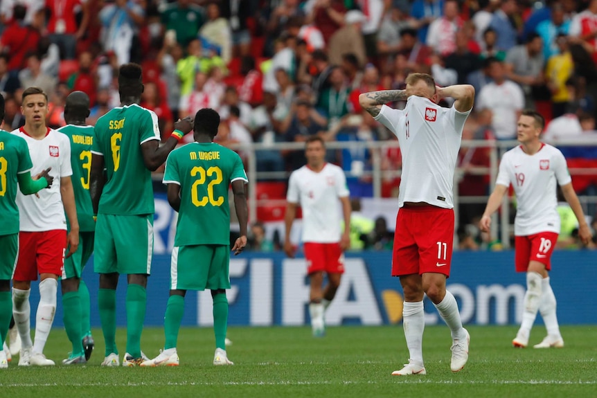 Poland reacts after loss to Senegal