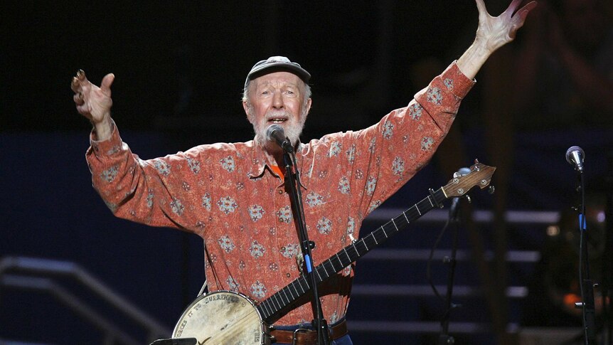 Pete Seeger at 90th birthday concert