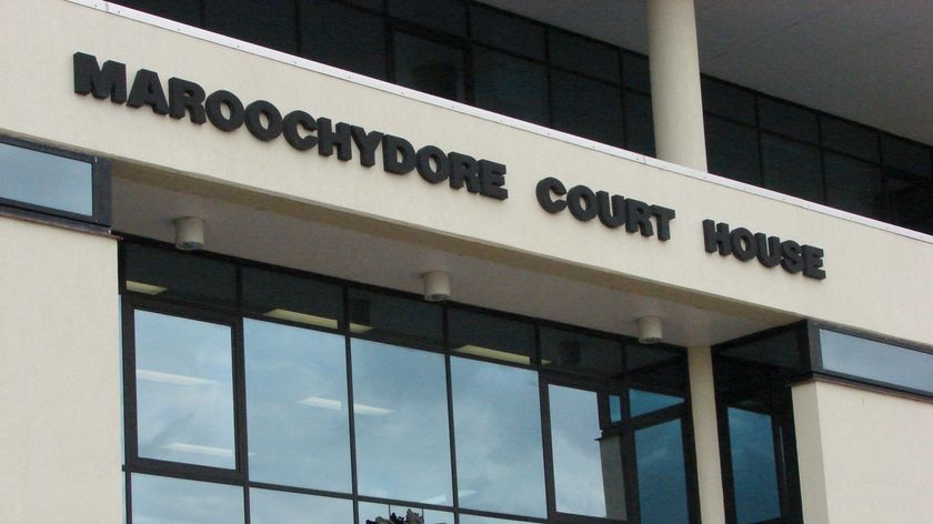 The Maroochydore Court House building as seen from outside.