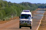 The prison van used to transport Mr Ward