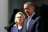 Barack Obama delivers a statement regarding the death of US ambassador, Chris Stevens.