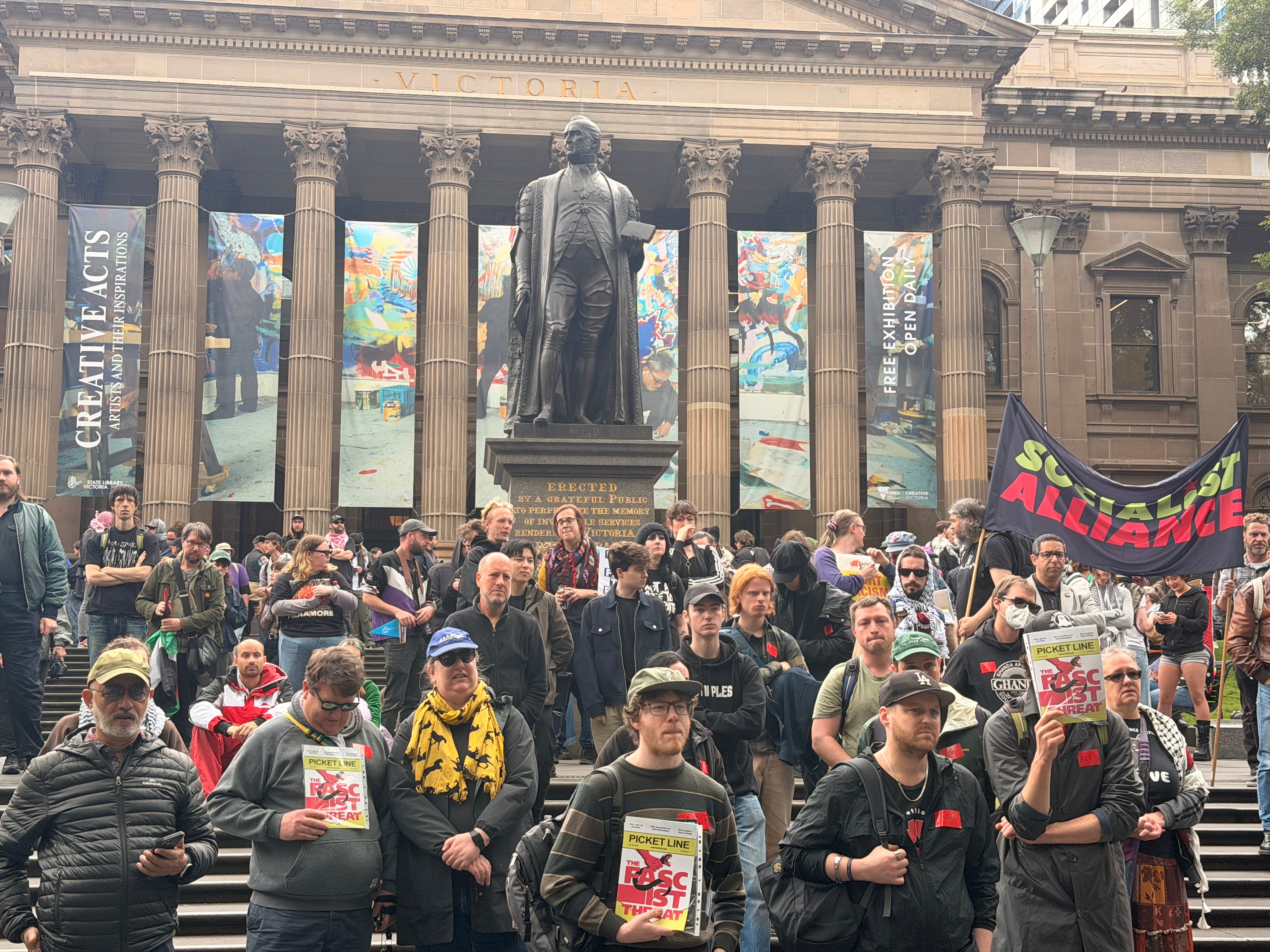 Counter-rally State Library