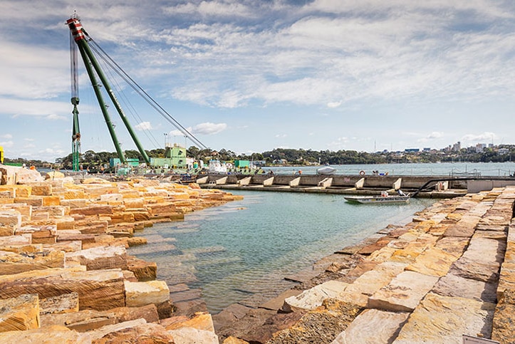 Harbour Foreshore of Barangaroo Headland Park