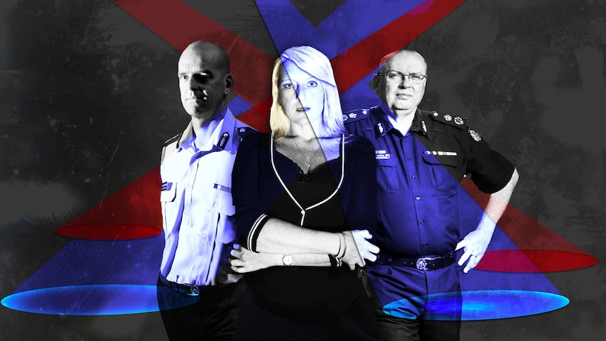 Edited image of Simon Overland, Nicola Gobbo and Graham Ashton