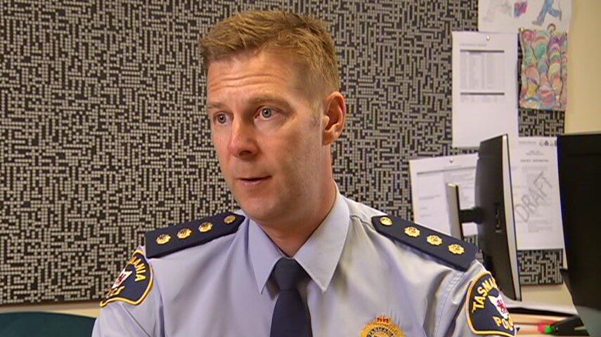 Tasmania Police Inspector Robert Blackwood